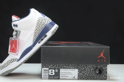 JORDAN RETRO AIR AIR 854262-106 BLUE TRUE NIKE LOOK FIRST 3 0724
